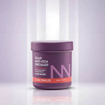 Close-up of smooth, shiny hair post-application with nourishing hair mask