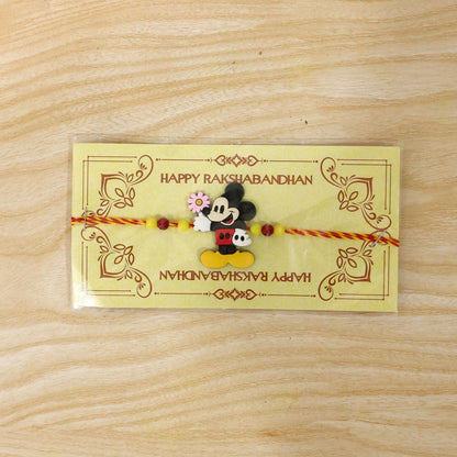Kids Rakhi Cute Cartoon Mouse Design for Brother (5pcs)
