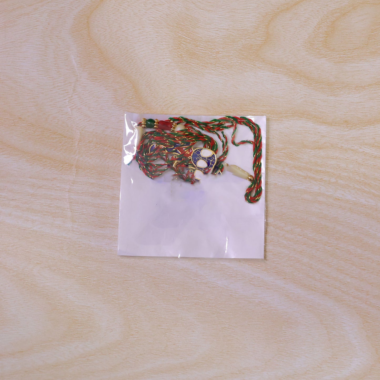 Spider-Man Character Rakhi with Red Blue Beads and Fun Festive Brother Gift Styling