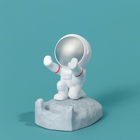 Astronaut Mobile Phone Holder Stand for Desk | Cute Space Decor Gift