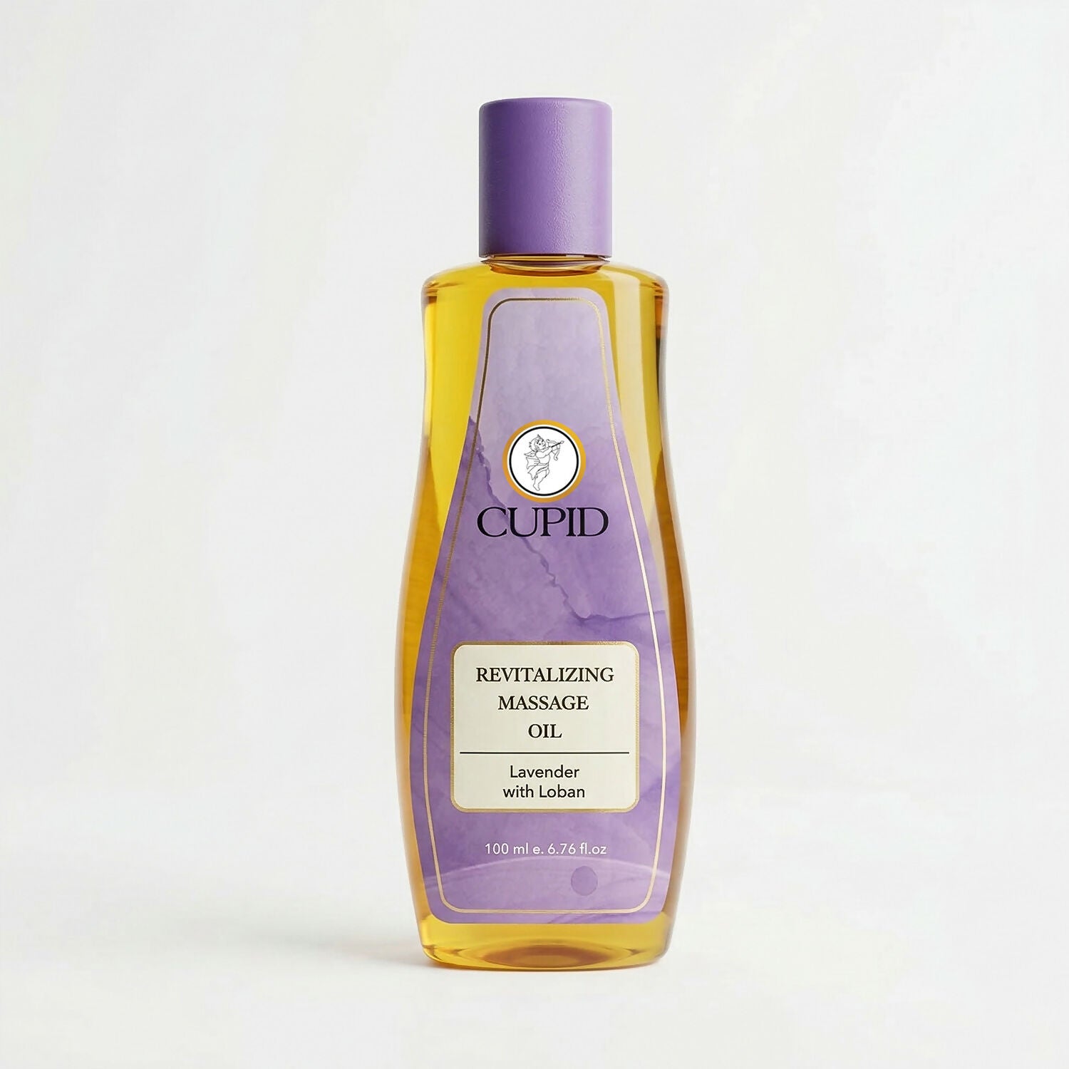 Cupid Revitalizing Massage Oil with Lavender & Loban Relaxing Body Care Oil (100 Ml)