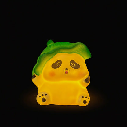 Cute Panda Mini Figurine Toy | Small Decorative Panda Showpiece for Kids & Home