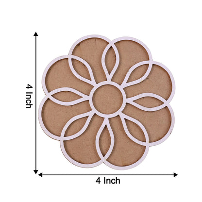 Rangoli Stencil | Flower Design for Diwali and Festivals