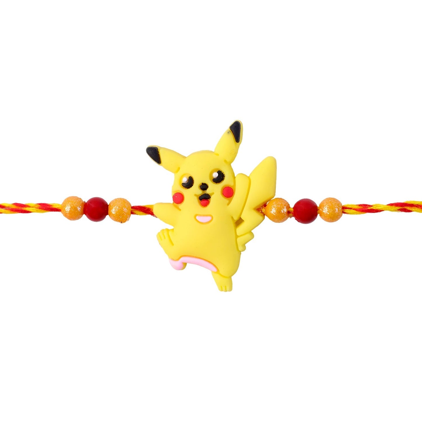 Cartoon Character Charm Kids Rakhi Beaded Designer for Brother (10pcs)