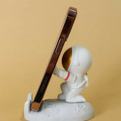 Cute Astronaut Mobile Phone Holder Stand for Desk | Creative Space Decor