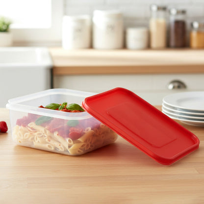 Plastic Food Storage Container Set – 3 Pieces Kitchen Storage Box Set (800 ml, 1600 ml, 2400 ml)