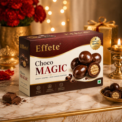 Kundan Stone Rakhi Set with Choco Magic, Pack of 3