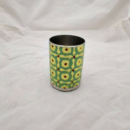Meenakari Steel Glass- live