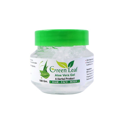 Aloe Vera Gel used on hair for natural shine
