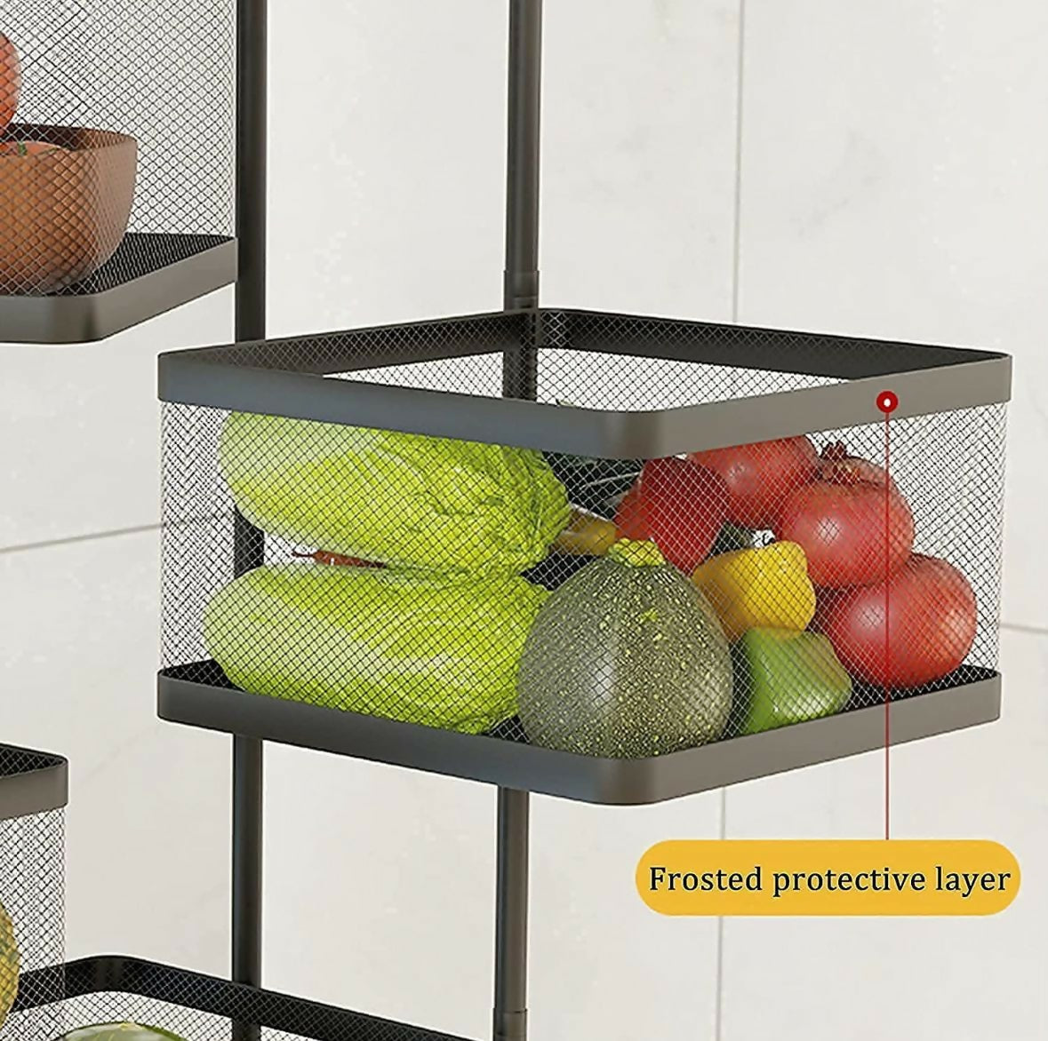 Compact stainless steel kitchen trolley suitable for tight kitchen corners