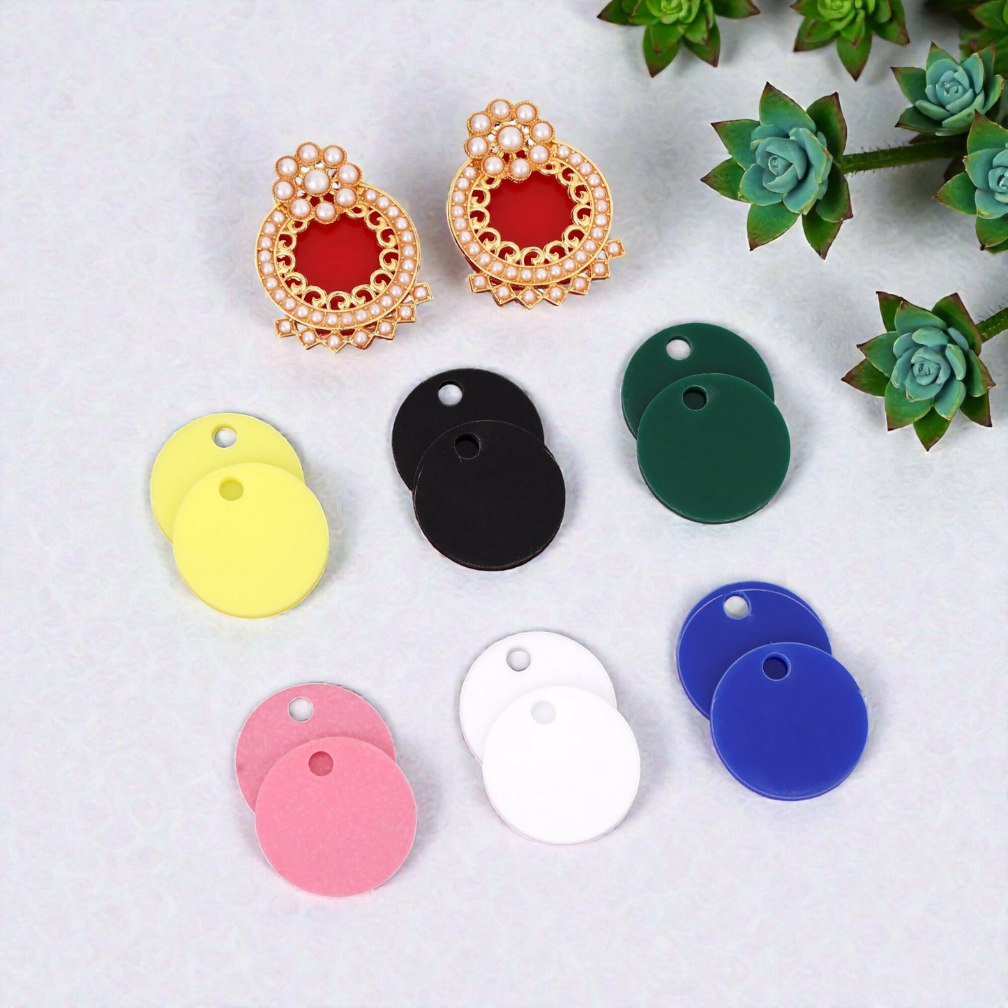 Jhumka Adjustable Earrings with 7 Colour