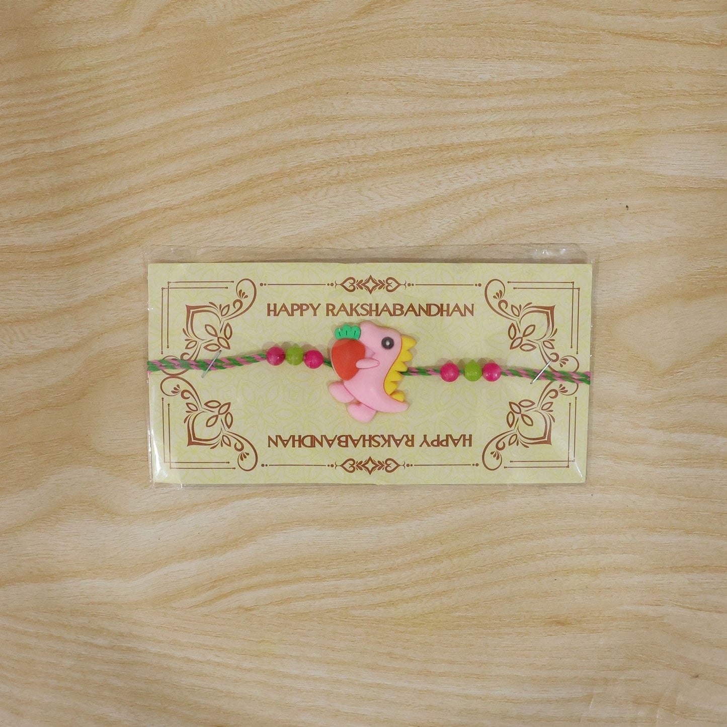 Seahorse Character Kids Beaded Thread Rakhi for Brother (10pcs)