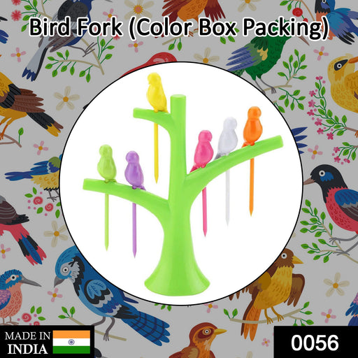 056 Bird Fork (Color Box Packing) DeoDap