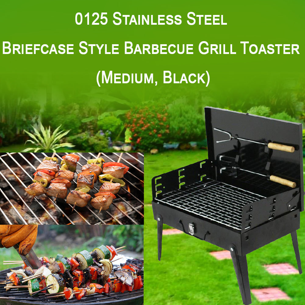 Briefcase Barbecue Grill Toaster
