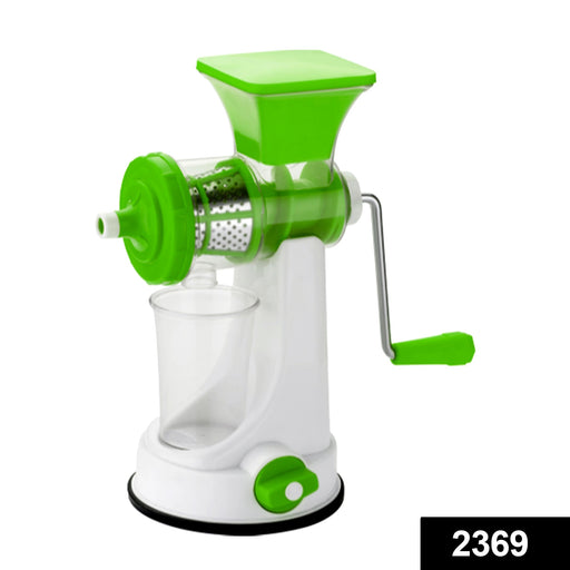 2369 Manual Fruit & Vegetable Juicer with Steel Handle Fruit Juicer DeoDap