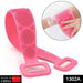 1302A Silicone Body Back Scrubber Double Side Bathing Brush for Skin Deep Cleaning, Scrubber Belt DeoDap