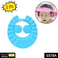 Adjustable Baby Shower Cap – Soft & Safe Eye Protection | Mini Bubbles