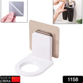 Adhesive Bathroom Hook – No-Drill Shampoo Holder | VelvetBubbles