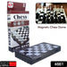 4661 Chess Board 5"x5" Magnetic Chessboard Game Set with Folding Travel Portable Case Travel Chessgame Premium Classic Black & Ivory Color Pieces Prefect Gift for Kids and Adults |1 Pcs| DeoDap