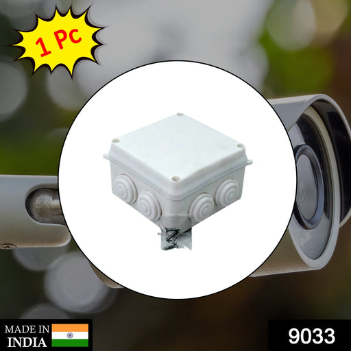 9033 Square Fancy Box For CCTV used for storing CCTV camera’s and all which helps it from being comes in contact with damages. DeoDap