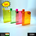 Slim Water Bottle – Notebook Design, 380ml | Own Hydrate