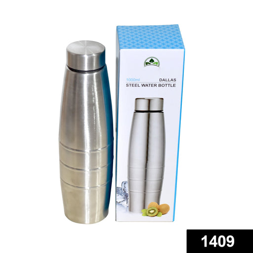 1409 Stainless Steel Water Bottle (1000 ml) DeoDap