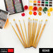 6048 Brown Art Brush Set for Artists (Pack of 12) DeoDap