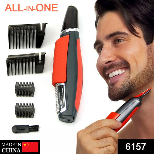 6157 All in 1 Pre Trimmer used for trimming and cutting of facial and body hairs and all. DeoDap