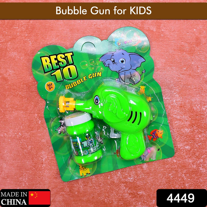 ELEPHANT BUBBLE GUN FOR KIDS / KIDS TOYS BUBBLE GUN TOY BUBBLE MAKER