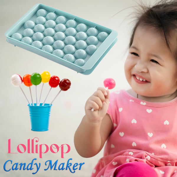 2486 Plastic BPA Free Reusable Lollipop Candy Maker DeoDap