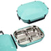 2978 Lunch Box for Kids and adults, Stainless Steel Lunch Box with 4 Compartments. DeoDap