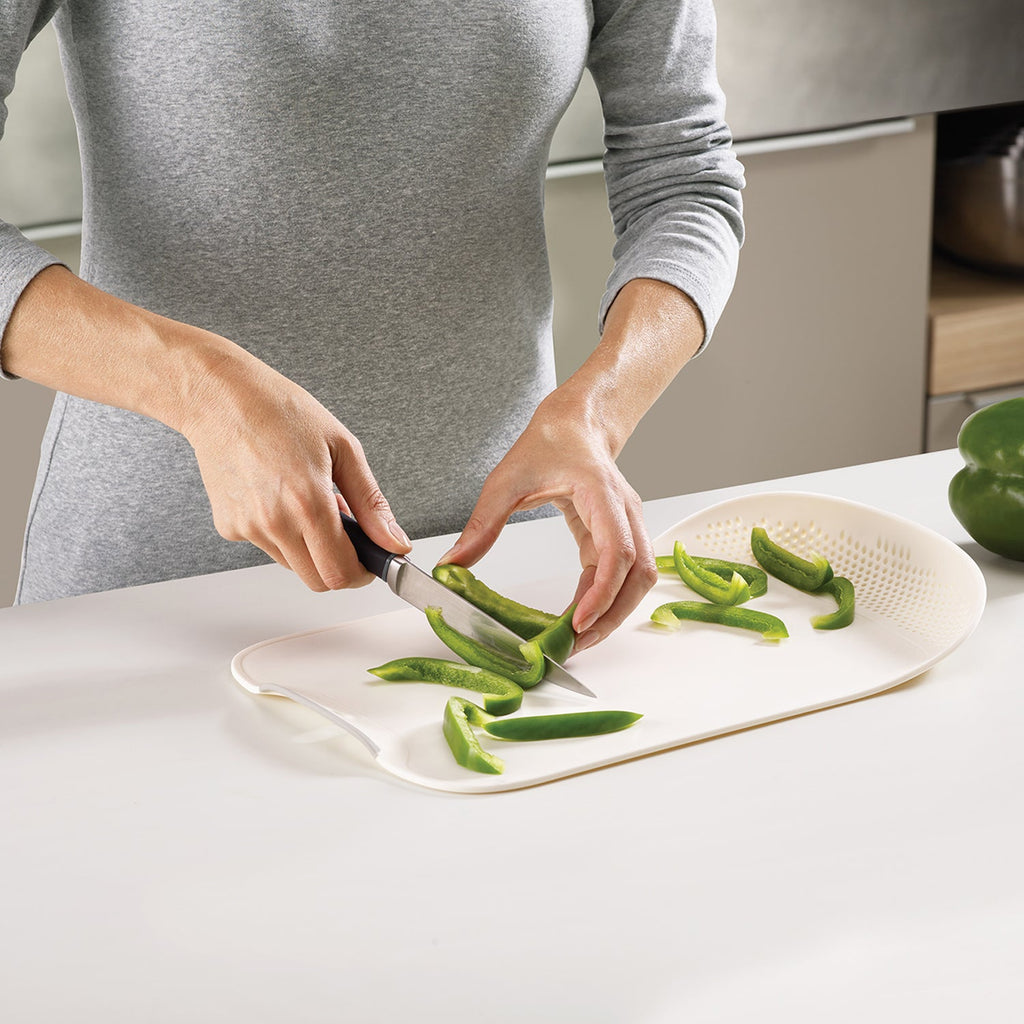 Thin Clear Flexible 2Pc Plastic Cutting Chopping Board Mat Fruits &  Vegetables