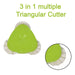 2887 3in1 Multipurpose Triangular Cutter DeoDap