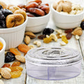 Dry Fruit Box – Smiley 4 Compartment Snack Organizer | Lunchie Bunchie