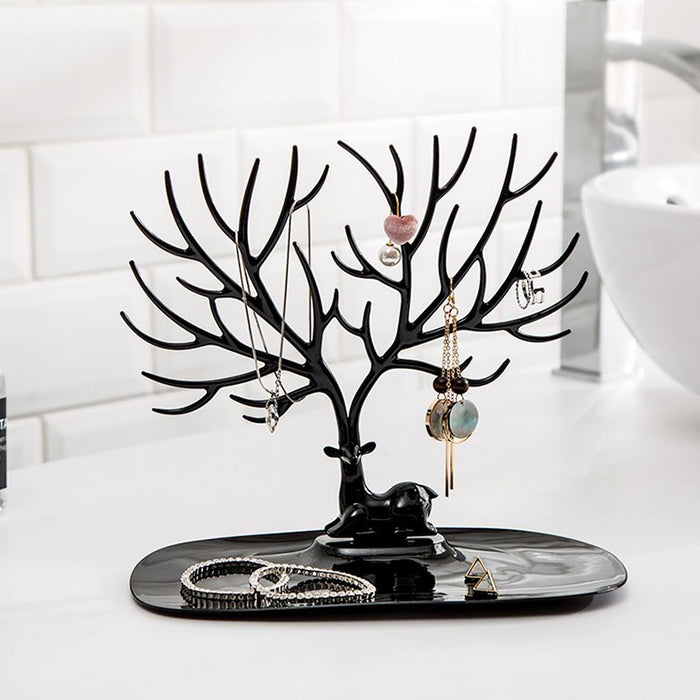 Amazon.com: Metal Jewelry Tree Stand- Elegant, Classy Jewelry Organizer  Stand- Durable Tree Jewelry Holder Stand for Necklaces, Rings & More-  Hanging Metal Jewelry Display Stand- Decorative Necklace Holder : Clothing,  Shoes &
