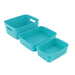 2270 Multipurpose Smart Shelf Basket  Storage Basket (Set 3 Pc) DeoDap