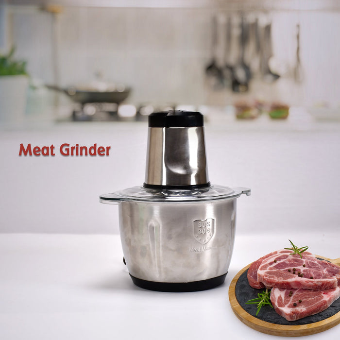 2363 Stainless Steel Electric Meat Grinders with Bowl Heavy for