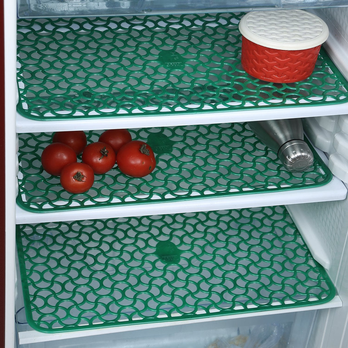 Mat Set of 6 Pieces For Refrigerator / Fridge / Drawer Made Of PVC