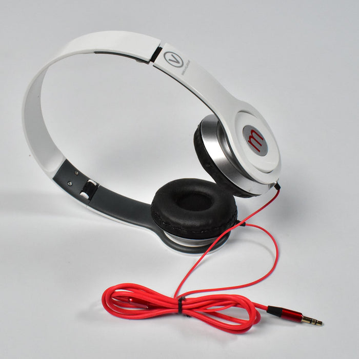 6391 DJ Style High-Performance Stereo Headphones, Stereo Sports Hands-Free Headset with Microphone DeoDap