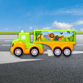 Toy Truck – Green & Yellow Friction Powered for Kids | Action Legion