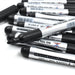 9018 10 Pc Black Marker used in all kinds of school, college and official places for studies and teaching among the students. DeoDap