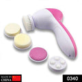 Facial Massager – 5-in-1 Body Cleanser & Exfoliator | VelvaBloom
