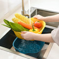 Plastic Washing Bowl – Drainer & Strainer Basket | Vastate