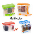 Airtight Storage Container – 750ml 3-Section Jar | Organivo