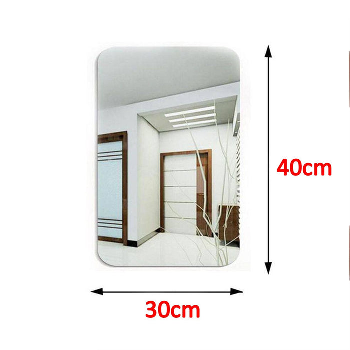1728 3D Mirror Wall Stickers for Wall DeoDap