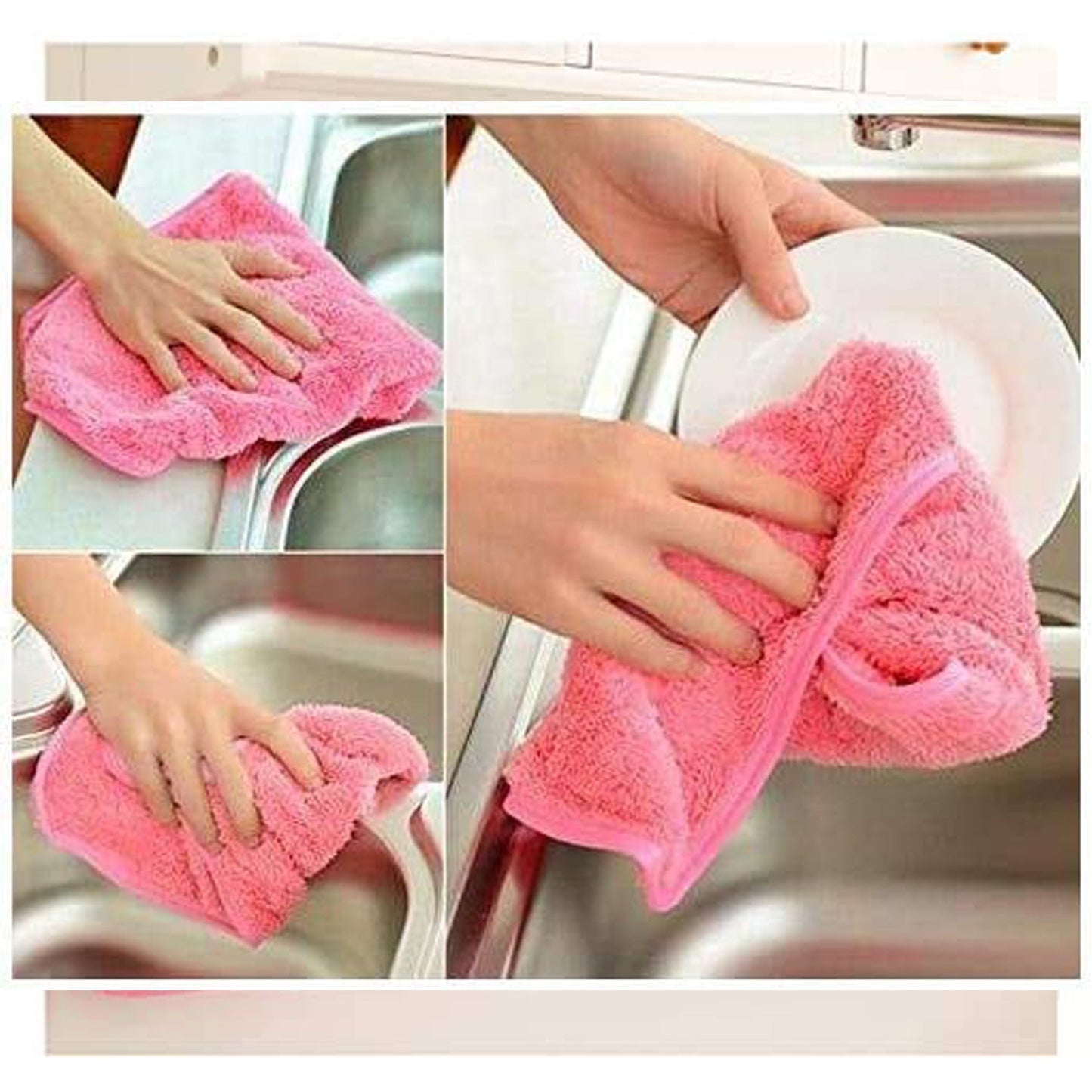 Hanging hand towel microfiber