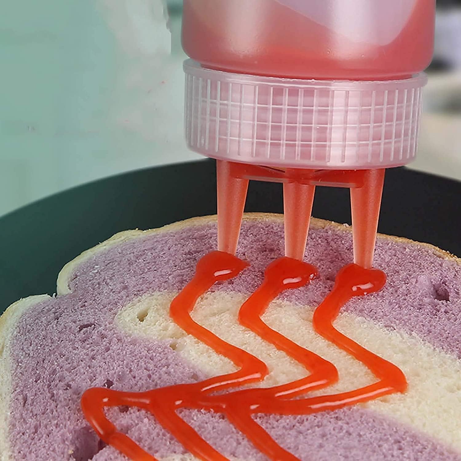 Mayonnaise and syrup dispenser