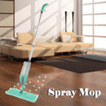 Spray Mop – 360° Rotating Head, Washable Pad | Velvet Wipe