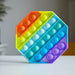 4475 Octagon Shape Silicone Push Bubbles Toy for Autism Push Toy for Kids Fidget Popping Sounds Toy DeoDap