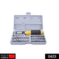 Socket & Screwdriver Tool Kit – 41-Piece Carbon Steel Set | ToolMate Pro